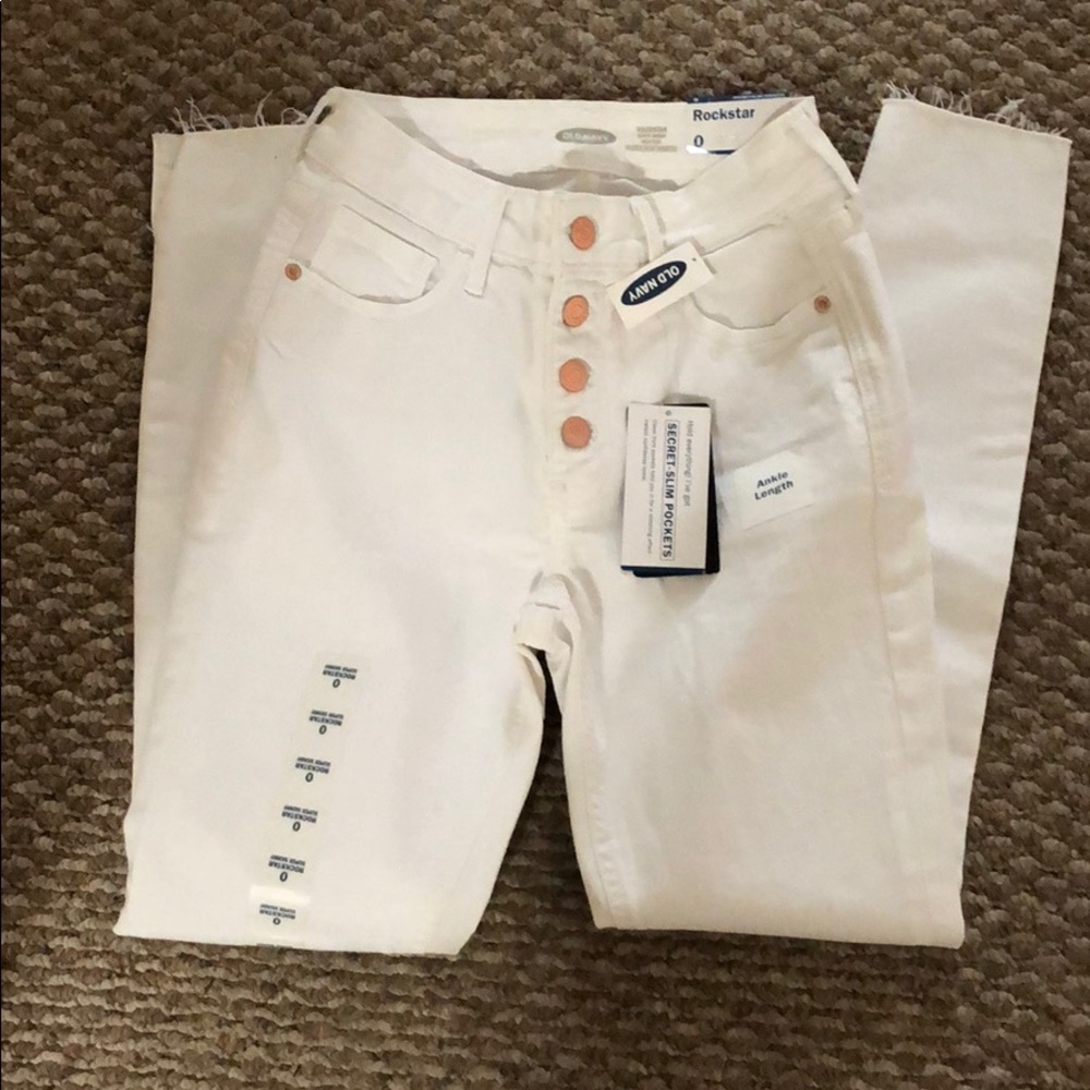 Old navy white jeans